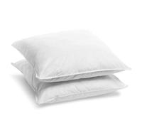 Bleu Calin Lot de 2 Oreillers Mémoire de Forme Mixte - Confort sur Mesure Zip pour régler l'épaisseur - Barrettes de Mousse - 60x60cm