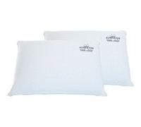 Lot de 2 Oreillers - accueil mémoire de forme - 60 x 40 cm Blanc