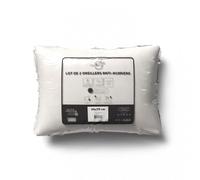 Lot De 2 Oreillers Anti-Acarien 50x70 Cm, Par Intemporel