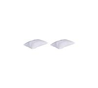 Lot de 2 oreillers anti-punaises et anti-insectes ferme enveloppe microfibre 50x70