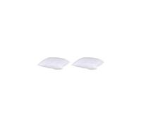 Lot de 2 oreillers anti-punaises et anti-insectes moelleux enveloppe microfibre 65x65