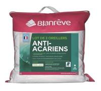 Blanrêve - Lot de 2 oreillers Triple Protection - 60 x 60 cm - Blanc