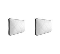 Lot de 2 oreillers spécial cervicales mousse mémoire 40x60