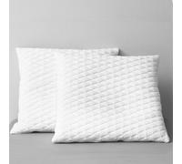 Lot de 2 Oreillers Coussins Chambre Intérieur Mousse à Mémoire de Forme vidaXL