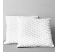 Lot de 2 Oreillers Coussins Chambre Intérieur Mousse à Mémoire de Forme vidaXL
