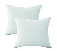 Lot de 2 oreillers, coussins de garnissage - 50 x 50 cm - Blanc - Vivezen
