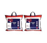 Lot de 2 oreillers DODO ferme - Enveloppe 100% Coton percale - 60x60cm - PURE CONFORT