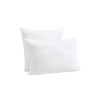 Lot de 2 oreillers éco naturels ferme enveloppe coton bio 50x70