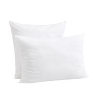 Lot de 2 oreillers éco naturels ferme enveloppe coton bio 50x70