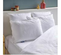 Bleu Calin Lot de 2 Oreillers Mémoire de forme Mixte Anti-acariens - 50x70cm