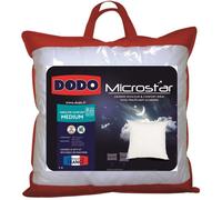 Lot de 2 oreillers microstar Médium Anti-Acariens ""DODO"" - 60 x 60 cm