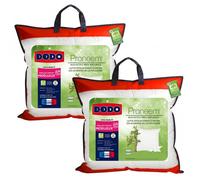 Lot de 2 oreillers moelleux antiacariens Proneem® Fibre VOLUPT'AIR® Dodo - Lot de 2 oreillers 60 x 60 cm