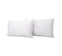 Olympe - Lot de 2 oreillers natura - duvet & plumes - mi-fermes - 45 x 70 cm