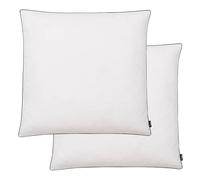 vidaXL Lot de 2 Oreillers Remplissage de Duvet, Coussins de Salon, Oreillers de Sièges, Décoration de Maison Salle de Séjour 132891