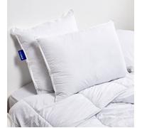 Bleu Calin Lot de 2 oreillers 50x70cm Souples Sensation Duvet Gonflants