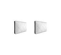 Lot de 2 oreillers spécial cervicales mousse mémoire 40x60
