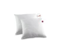 ABEIL Lot de 2 oreillers Ultima Confort - 60 x 60 cm blanc
