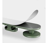 Lot de 2 organiseurs de câbles de bureau - Clip de gestion de câbles pour câbles de données, USB et cordons de charge - Pour clips d'enroulement en caoutchouc TRP pour Efficacité (vert)