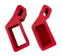 Lot de 2 organiseurs de câbles robustes pour boîte à outils pour un espace de travail efficace et bien rangé (rouge B)