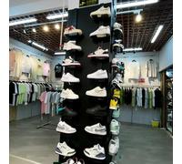 Lot de 2 organiseurs de chaussures muraux à suspendre avec étagères individuelles, 238,8 cm/2,4 m de long