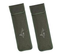 Lot de 2 organiseurs de piquets de camping portables pour piquets de tente, accessoires de camping, sac à outils, sac de transport pour clous au sol