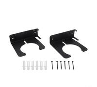 Lot de 2 organiseurs muraux en métal pour pulvérisateurs de jardin pour fournir un soutien stable et rapide pour les tâches de jardinage de routine