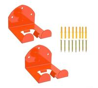 Lot de 2 organiseurs muraux pour débroussailleuse pour un rangement efficace des outils d'herbe dans le garage et le jardin
