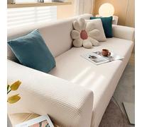 Lot de 2 ou 3 housses de canapé extensibles en polaire pour canapé sectionnel, durables et lavables, pour meubles de 1/2/3/4 places, protection des animaux de compagnie en forme de L/U de 235 à 300 cm