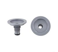 Lot de 2 ou 4 adaptateurs de tuyau pour filtre à sable avant 2024 P6614 en polypropylène robuste avec mécanisme de verrouillage sécurisé, gris, installation facile pour eau claire