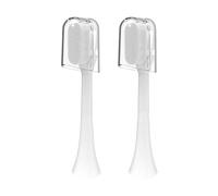 Lot de 2 ou 4 brosses à dents ultra-fines et souples, for le soin des gencives sensibles, compatibles avec les têtes Phili HX3/HX6/HX9(2PCS White)