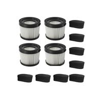 Lot de 2 ou 4 filtres en mousse et brosse compatibles avec les aspirateurs à main sans fil DEWALT DCV5011H et DCV501HB(4 Pack)