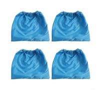 Lot de 2 ou 4 filtres textiles pour aspirateur Nilfisk Buddy Ii 18 - Pièce de rechange lavable en tissu non tissé pour modèle 30250135 30250135ps
