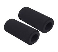 Lot de 2 ou 4 rouleaux en mousse haute densité pour extension de jambe, coussin de banc de poids, housses en mousse épaisse pour table d'inversion, accessoires de jambes de machine de gym, noir
