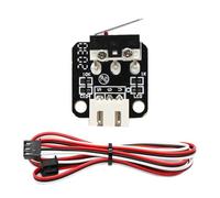 Lot de 2 ou 5 accessoires for imprimante 3D, interrupteur fin course d'axe X/Y/Z, 3 broches N/ON/C, micro-interrupteur facile à utiliser for la série CR-10 Ender-3(With Cable,1PCS)