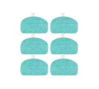 Lot de 2 ou 6 chiffons en microfibre for serpillière, compatibles avec Leifheit, CleanTenso Power 2.0, nettoyeur vapeur, chiffons de nettoyage for sols(6 PACK)