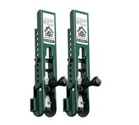 Lot de 2 outils d'alignement de parement pratiques et robustes pour espacement des panneaux de 1,6 cm et nivellement réglables