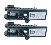 Lot de 2 outils d'alignement de parement pratiques et robustes pour espacement des panneaux de 1,6 cm et nivellement réglables