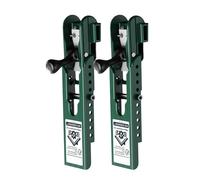 Lot de 2 outils d'alignement de parement pratiques et robustes pour espacement des panneaux de 5/16 pouces et outil d'installation de nivellement