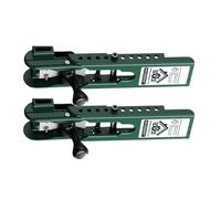 Lot de 2 outils d'alignement de parement pratiques et robustes pour espacement et nivellement des panneaux de 1,6 cm