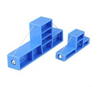 Lot de 2 outils de coupe de poterie à angle réglable pour la sculpture de l'argile et le travail des côtes de poterie - Bord biseauté de précision pour couper l'argile à 30, 45, 60 degrés, 11 x 5 cm
