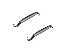 Lot de 2 outils de coupe de poterie de 15,2 cm de long avec frisé assurant une finition lisse et un travail précis pour les débutants et experts en céramique