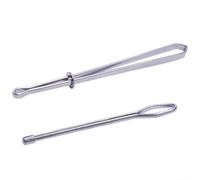 Lot de 2 outils de couture pour corde élastique avec aiguille et pinces à vêtements, pour le bricolage et la réparation de vêtements, construction en métal pour une utilisation durable
