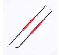 Lot de 2 outils de crochetage à double tête avec têtes amovibles pour joints toriques, ressorts, rondelles, anneaux d'aspiration, 227 mm en aluminium