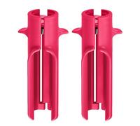 Lot de 2 outils de décapage d'épines de rose, outil de retrait de feuilles pour fleuriste professionnel à la maison (rose rouge)