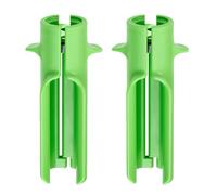 Lot de 2 outils de décapage d'épines de rose, outil de retrait de feuilles pour fleuriste professionnel, magasin de fleurs à domicile (vert)