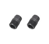 Lot de 2 outils de démontage de poulie d'alternateur robustes et faciles à installer Douille en acier A Style A