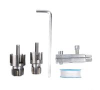 Lot de 2 outils de filetage de tuyaux pour une création efficace de filetage interne et externe sur des tuyaux de diamètre standard PPR et PVC