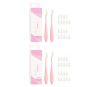 Lot de 2 outils de mélange pour esquisser les muscles abdominaux avec 20 éponges de rechange en caoutchouc