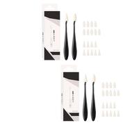 Lot de 2 outils de mélange pour esquisser les muscles abdominaux avec 20 éponges de rechange en caoutchouc