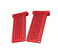 Lot de 2 outils de mesure en T pour le travail du bois, le travail du bois, trous de précision, règle de poche en aluminium